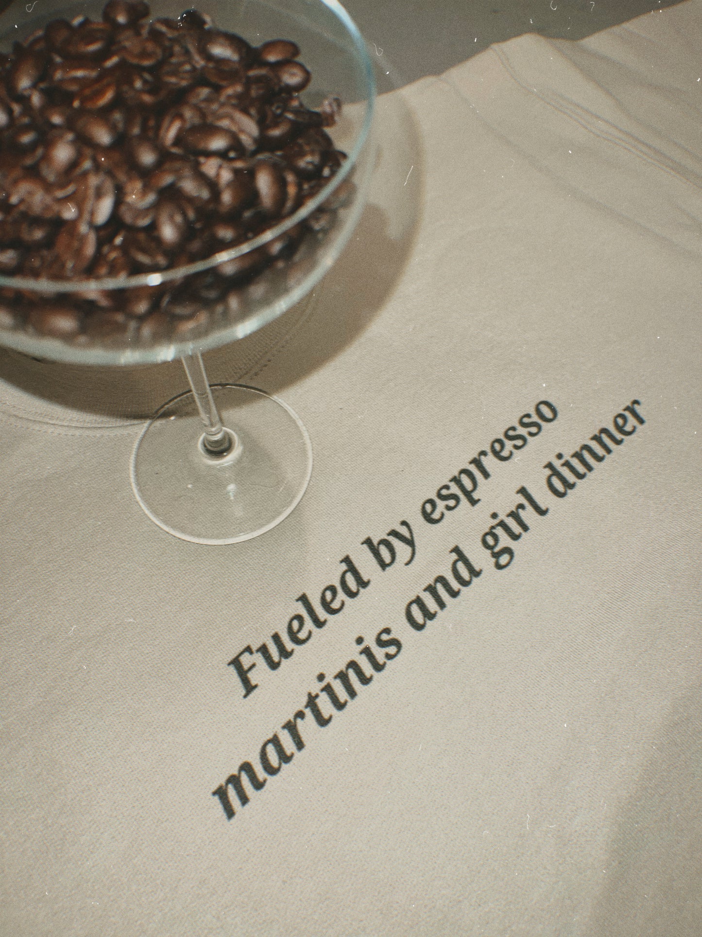 Espresso Martini and Girl Dinner Crewneck