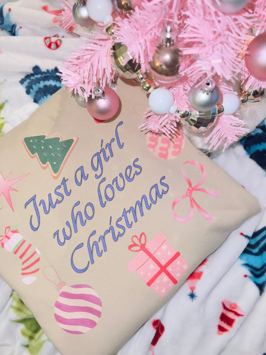 Christmas Girlie Crewneck